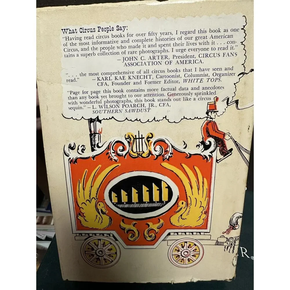 1959 Vintage Circus Book 